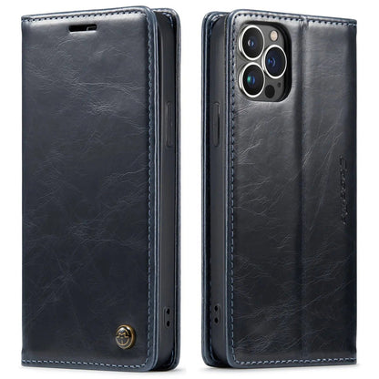 Fitted Leather-Look iPhone 13 Case – Edge & Camera Protection, Precise Button Access – Works with iPhone 13, 13 Pro & 13 Pro Max