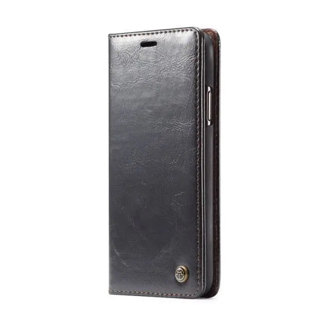 Fitted Leather-Look iPhone 13 Case – Edge & Camera Protection, Precise Button Access – Works with iPhone 13, 13 Pro & 13 Pro Max