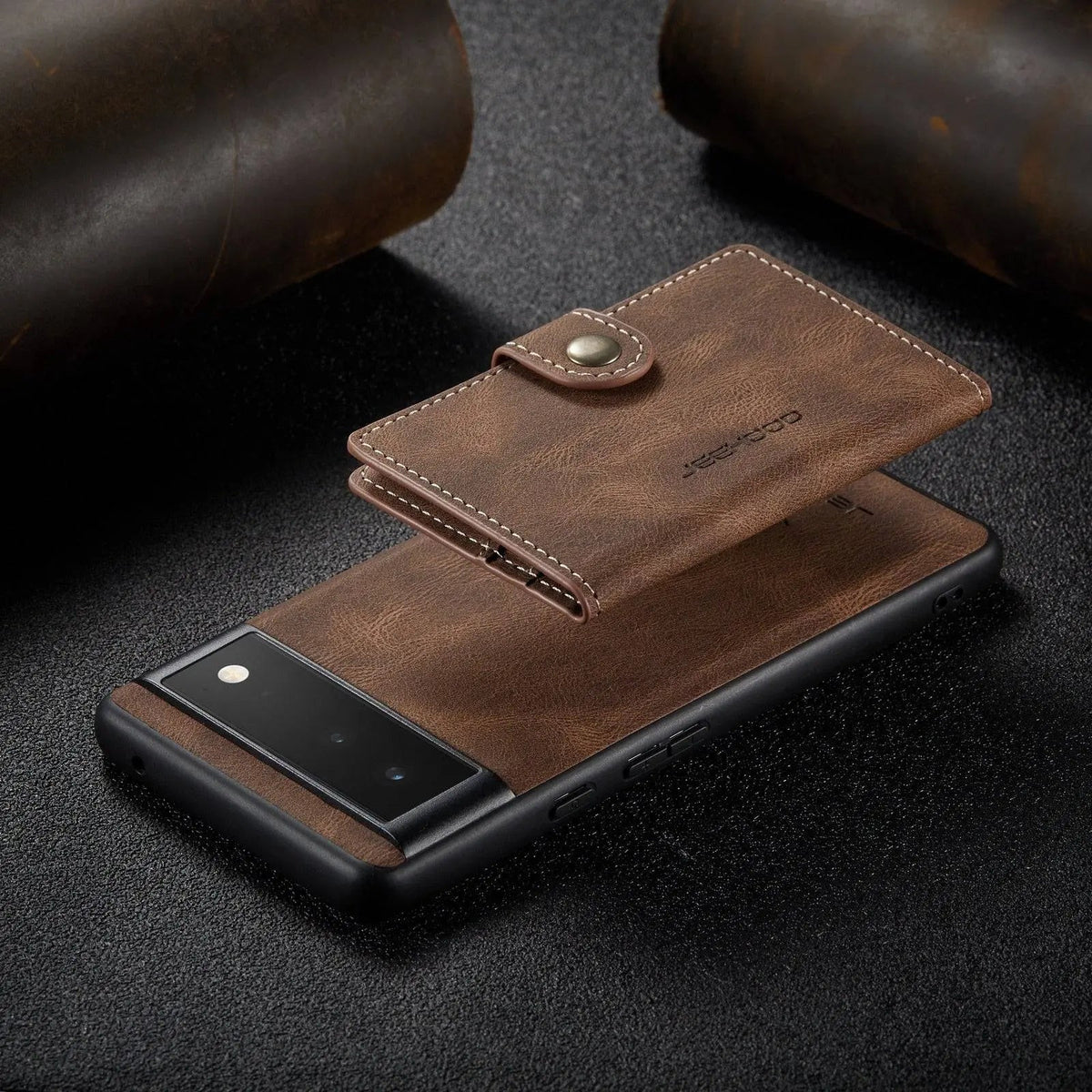 Folio-Style Phone Cover with Card Slots for Google Pixel 6 and Pixel 6 Pro – Premium Finish Flip Case