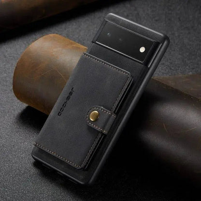 Folio-Style Phone Cover with Card Slots for Google Pixel 6 and Pixel 6 Pro – Premium Finish Flip Case