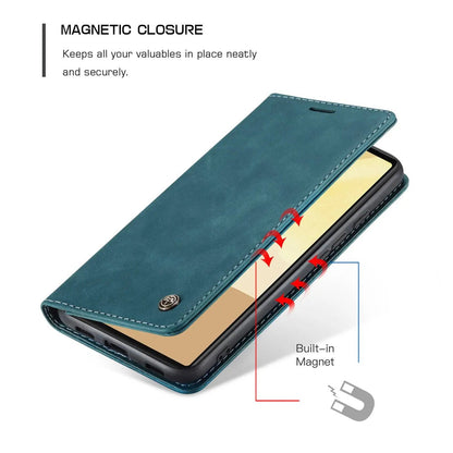 Premium Folio Phone Cover with Card Slots for Google Pixel 6 & 6 Pro – Leather-Finish Flip Case