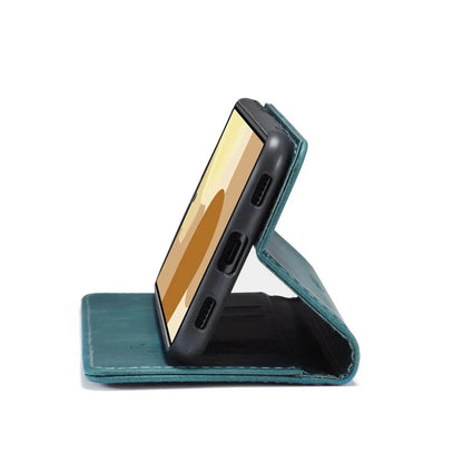 Premium Folio Phone Cover with Card Slots for Google Pixel 6 & 6 Pro – Leather-Finish Flip Case