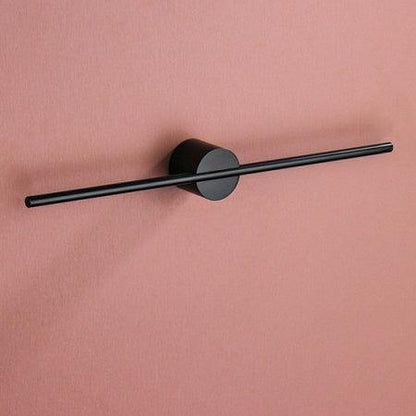Adjustable Towel Bar Rack with Brushed Aluminum Finish for Modern Bathrooms | Wall-Mounted Storage Organizer