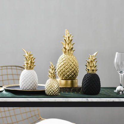 Shiny Pineapple Accent Decoration