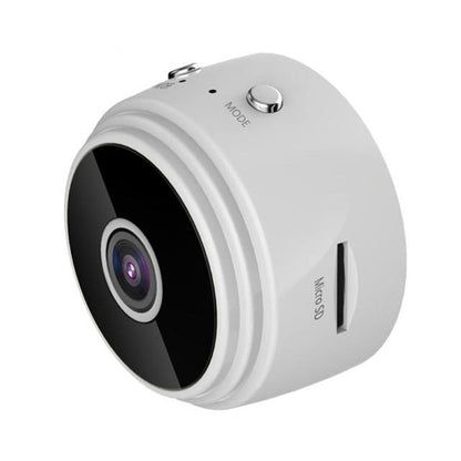 Compact Wireless Security Camera HD 1080P with Night Vision for Home and Office Monitoring
