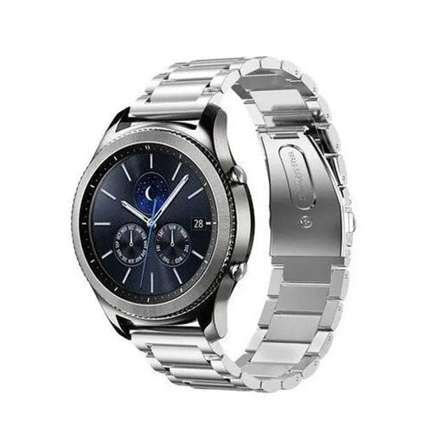 Metal Replacement Strap for Samsung Galaxy Watch – Adjustable Stainless Steel Wristband 18mm 20mm 22mm 23mm Lug Width