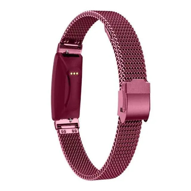 Wrist Strap for Fitbit Inspire HR – Stainless Steel Mesh Loop Replacement Band