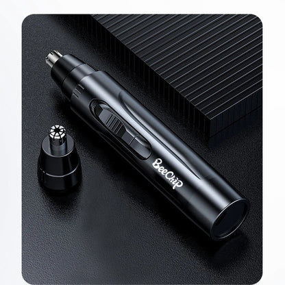 Rechargeable Electric Trimmer for Nose and Ears – Unisex Wet/Dry Grooming
