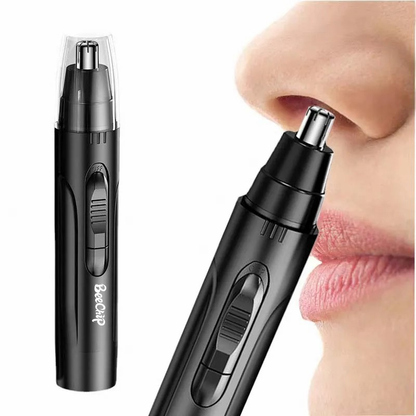 Rechargeable Electric Trimmer for Nose and Ears – Unisex Wet/Dry Grooming