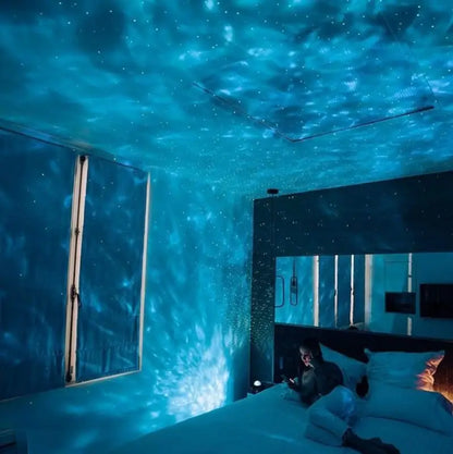 Galaxy Nebula Light Projector with Remote Control for Bedrooms, Living Rooms & Ceilings – Multicolor LED Night Light