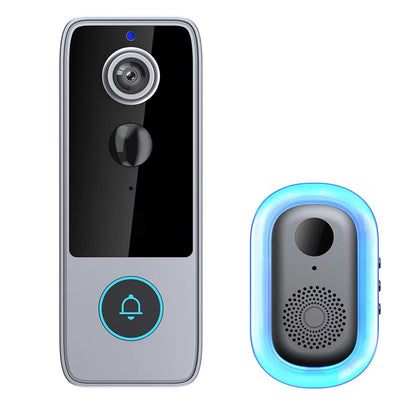 Wireless Video Doorbell with HD Camera, Motion Alerts & Night Vision – Rechargeable, Weather-Resistant, No Monthly Fees