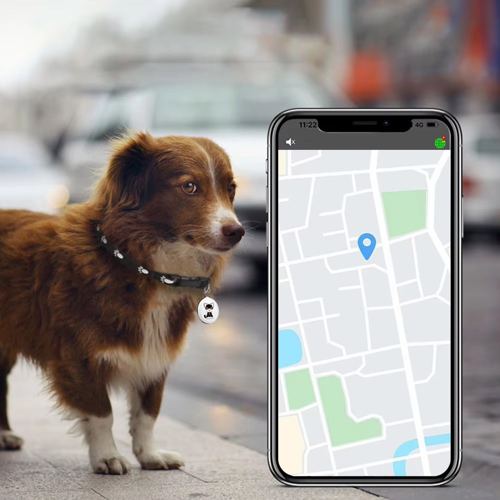 Bluetooth Cat Locator Tag with GPS Positioning and Sound Alert for Indoor & Outdoor Felines