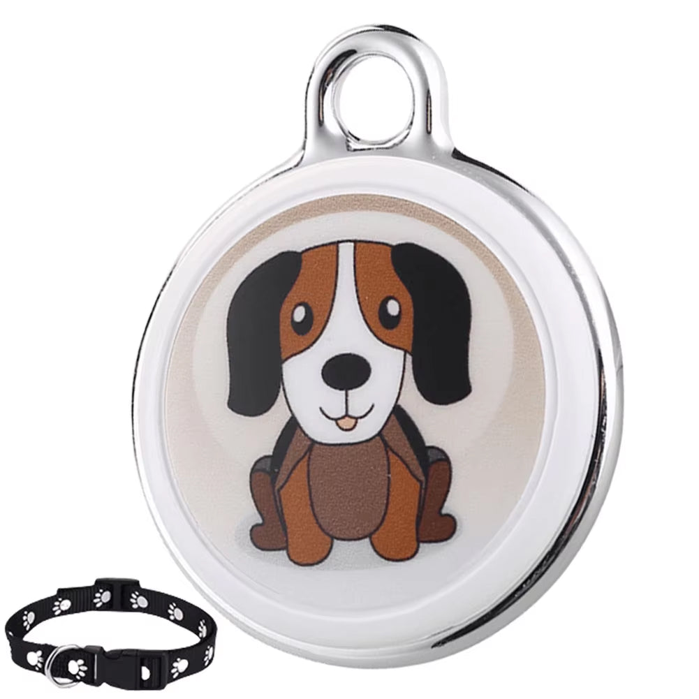 Bluetooth Cat Locator Tag with GPS Positioning and Sound Alert for Indoor & Outdoor Felines