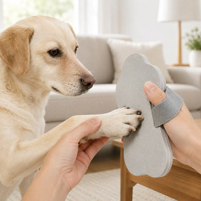 Ortekor Quiet Handheld Pet Nail File Board for At-Home Dog & Cat Nail Care - Blade-Free, No Charging