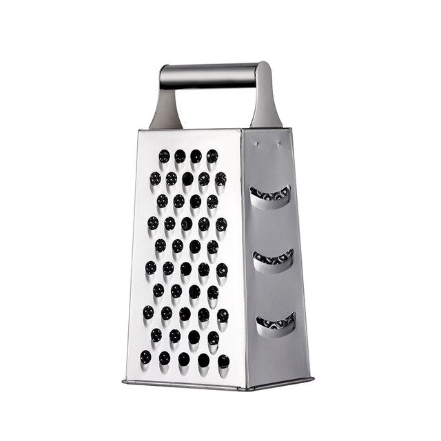 Virelle Maison | Stainless Steel Hand Grater with Ergonomic Handle | Compact Design for Effortless Grating