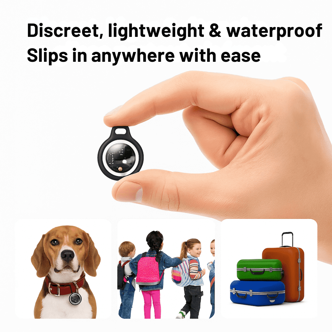 Wearable Location Monitor for Elderly Adults – Clip-On Find My Tracker with Year-Long Battery & Waterproof Housing