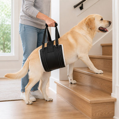 Ortekor Rear Support Dog Lift Sling for Senior Dogs - Soft Adjustable Hind-Leg Assistance for Stairs, Cars & Potty Breaks