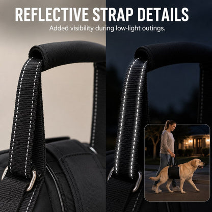 Ortekor Rear Support Dog Lift Sling for Senior Dogs - Soft Adjustable Hind-Leg Assistance for Stairs, Cars & Potty Breaks