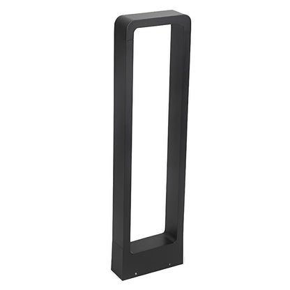 Outdoor Path Light 31 in Tall Aluminum Post Lamp 10W LED Waterproof Black Garden Driveway Walkway Landscape Lighting Fixture Modern Yard Sta