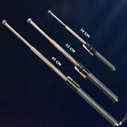 Telescopic Defense Cane with Quick-Release Button for Urban Safety & Trail Hiking