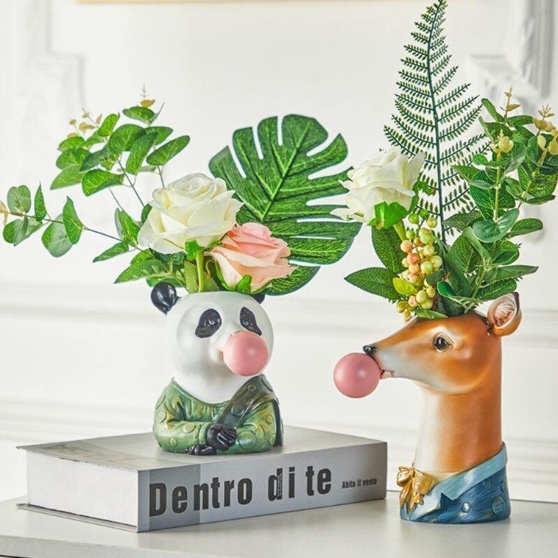 Wild Bubblegum Creature Vase