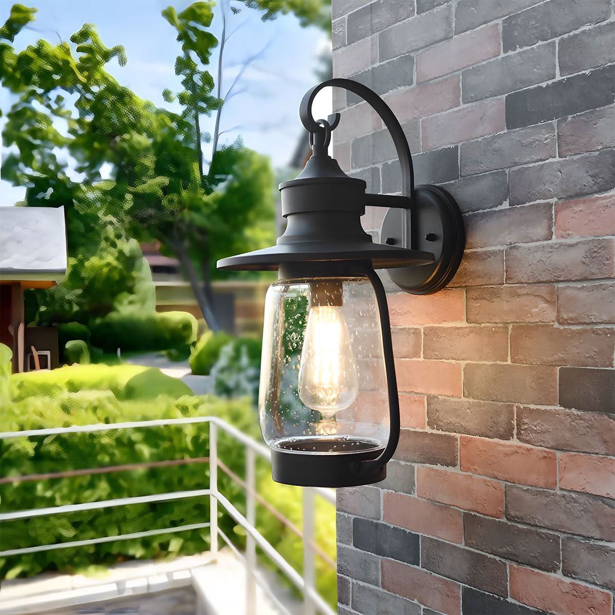 HERITAGELANT – Retro Wall Sconce for Timeless Exterior Glow