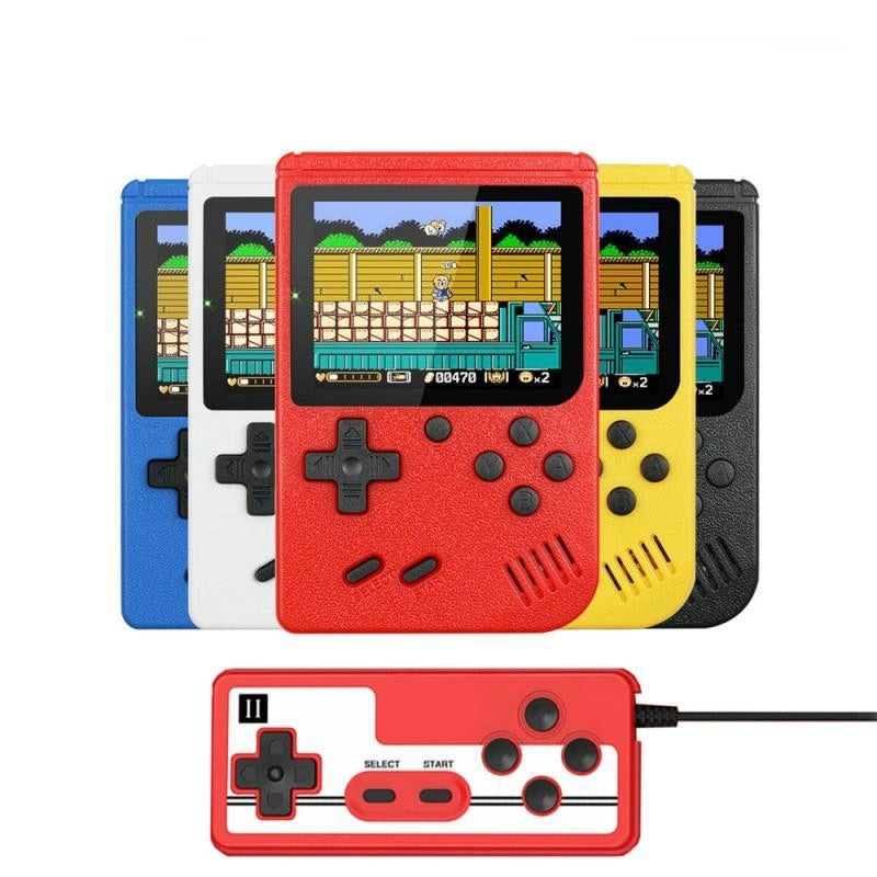 Handheld Gaming System with 400 Built-In Retro Games & TV Output for Kids & Adults