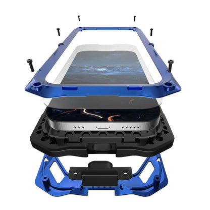 Protective Google Pixel Case with Integrated Screen Shield & Kickstand