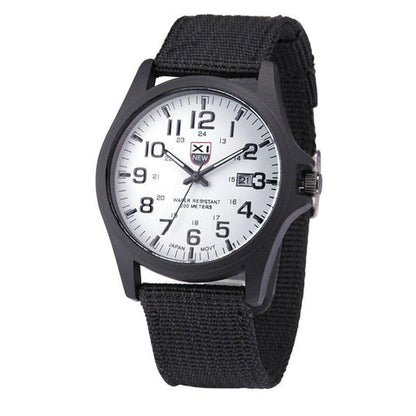 Tactical Military Watch with Shock Resistance & Water-Resistant Design for Outdoor Adventures