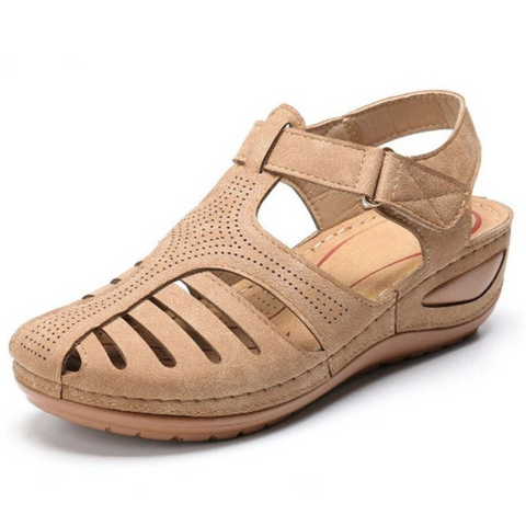 Women's Orthopedic Gladiator Sandals with Arch Support & Adjustable Straps for All-Day Comfort