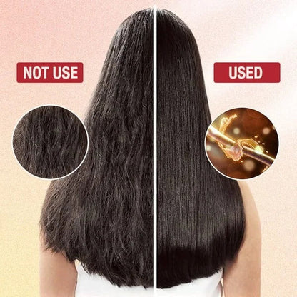 Dual-Brush Volumizing Hot Air Styler with 360° Rotation & 3 Heat Settings for All Hair Types