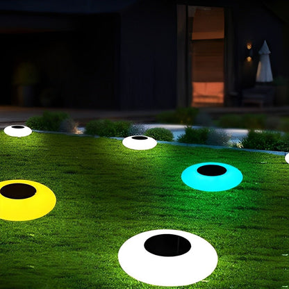 Solar RGB LED Orb Light Waterproof Remote Control 13 Inch Illuminated Sphere for Pool Pond Deck Patio Backyard Water Feature Landscape Ambia
