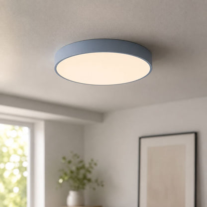 Modern Low-Profile LED Ceiling Light – 8 Vibrant Colors, Multiple Sizes, Dimmable Options for Bedroom, Living Room & Kids Spaces