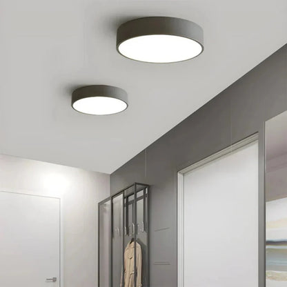 Modern Low-Profile LED Ceiling Light – 8 Vibrant Colors, Multiple Sizes, Dimmable Options for Bedroom, Living Room & Kids Spaces