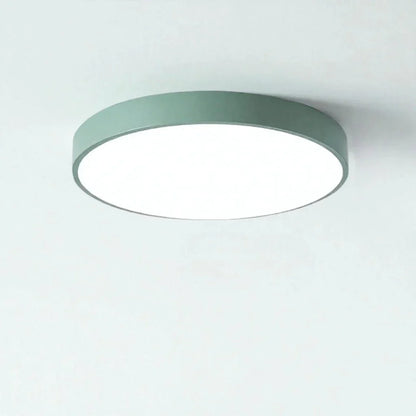 Modern Low-Profile LED Ceiling Light – 8 Vibrant Colors, Multiple Sizes, Dimmable Options for Bedroom, Living Room & Kids Spaces