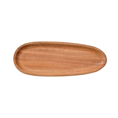 Hardwood Serving Platter Set – Natural Antibacterial Wood Tray for Cheese Boards, Appetizers & Daily Meals | Indoor Dining & Outdoor Picnics