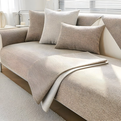 Nerina Sofa Cover - Non-Slip Polyester, Nordic Design