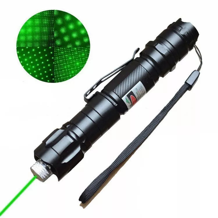 Precision Tool | Long Range Rechargeable Green Laser Pointer with Ultra-Bright Beam | Versatile for Outdoor Adventures