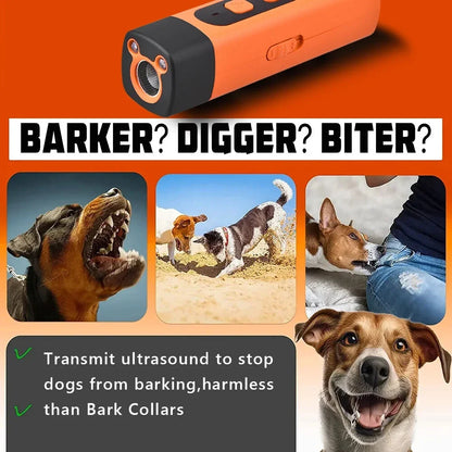 Ultrasonic Dog Training Device with 3 Modes for Barking Control and Behavior Correction