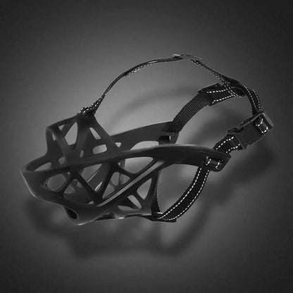Breathable Mesh Dog Muzzle for Small to Extra Large Dogs | Adjustable Pet Safety Guard Prevents Biting Barking Chewing | Comfortable Lightwe