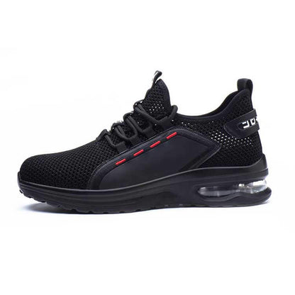 Steel Toe Safety Work Shoes for Men Lightweight Anti-Slip Industrial Protection Footwear Construction Warehouse