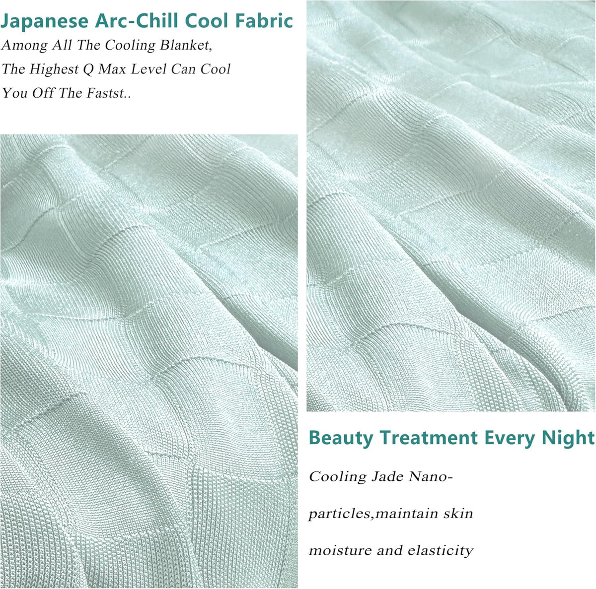 Chill Comfort | Cooling Summer Blanket with Double-Sided Cold Effect | Breathable & Lightweight for Hot Sleepers