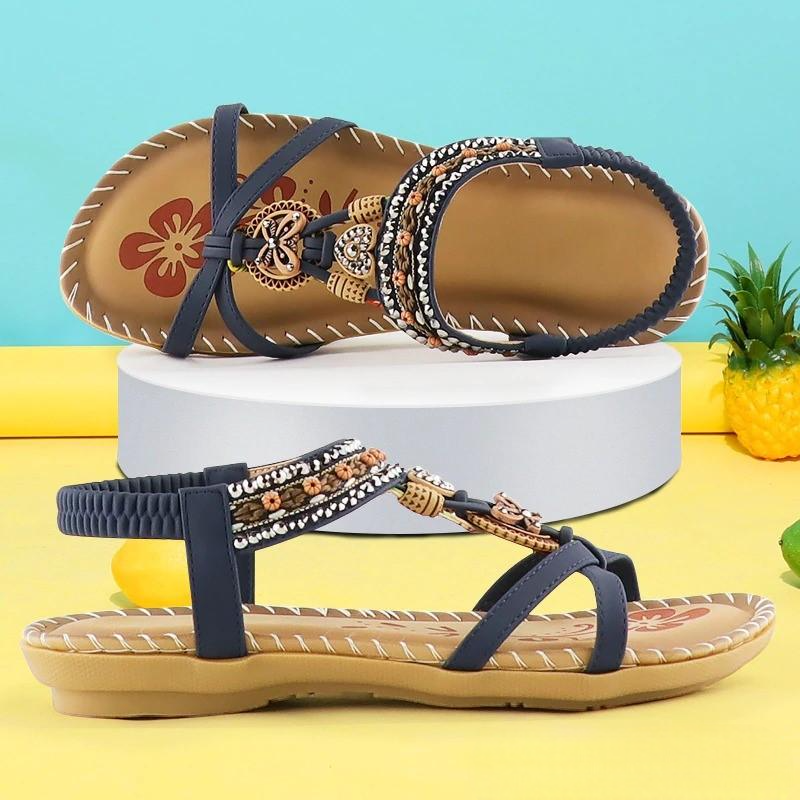 Women's Orthopedic Platform Sandals with Arch Support and Cushioned Footbed for All-Day Comfort | Stability Plus Sole for Walking