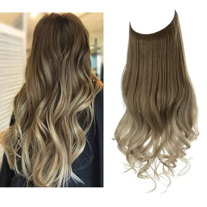 Remy Human Hair Extensions Clip-In Seamless Natural Volume Real Hair Strands Heat Safe Styling Full Ends No Tangle Women's Hair