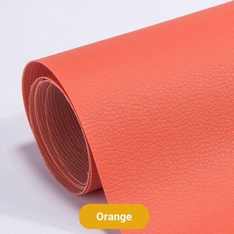 Self-Adhesive Leather Repair Patch for Furniture & Car Seats – 20x54 Inch Fix-It Sheet for Sofas Jackets Bags – Peel-and-Stick Upholstery
