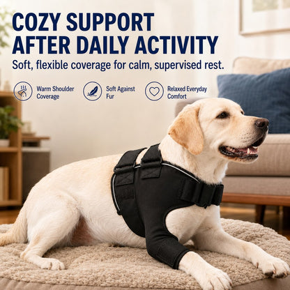 Ortekor Senior Dog Shoulder & Front Leg Support Brace for Cold Walks & Daily Comfort