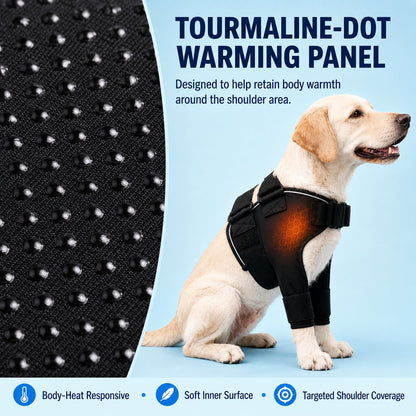 Ortekor Senior Dog Shoulder & Front Leg Support Brace for Cold Walks & Daily Comfort
