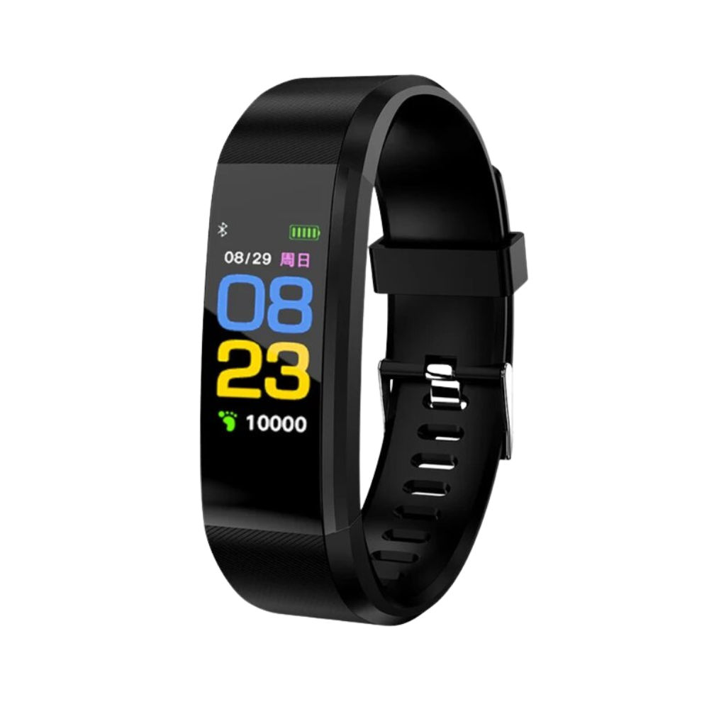 Health Monitoring Smartwatch for Seniors with Heart Rate & Blood Pressure Tracker