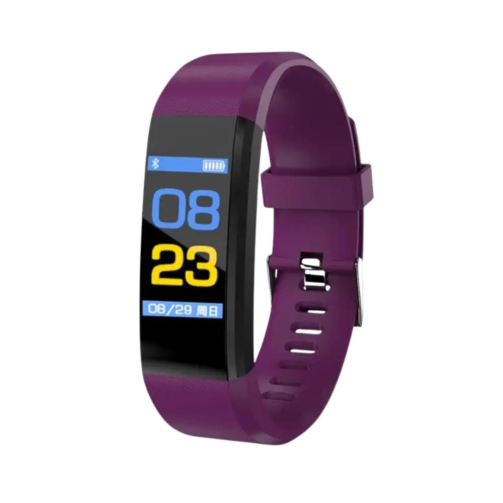 Activity Tracker with Heart Rate Monitor & Blood Pressure Tracker for Everyday Wellness | USB Rechargeable Fitness Band