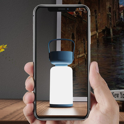 Waterproof Portable LED Cylinder Table Lamp – Rechargeable Cordless Outdoor Light for Patio, Deck & Garden